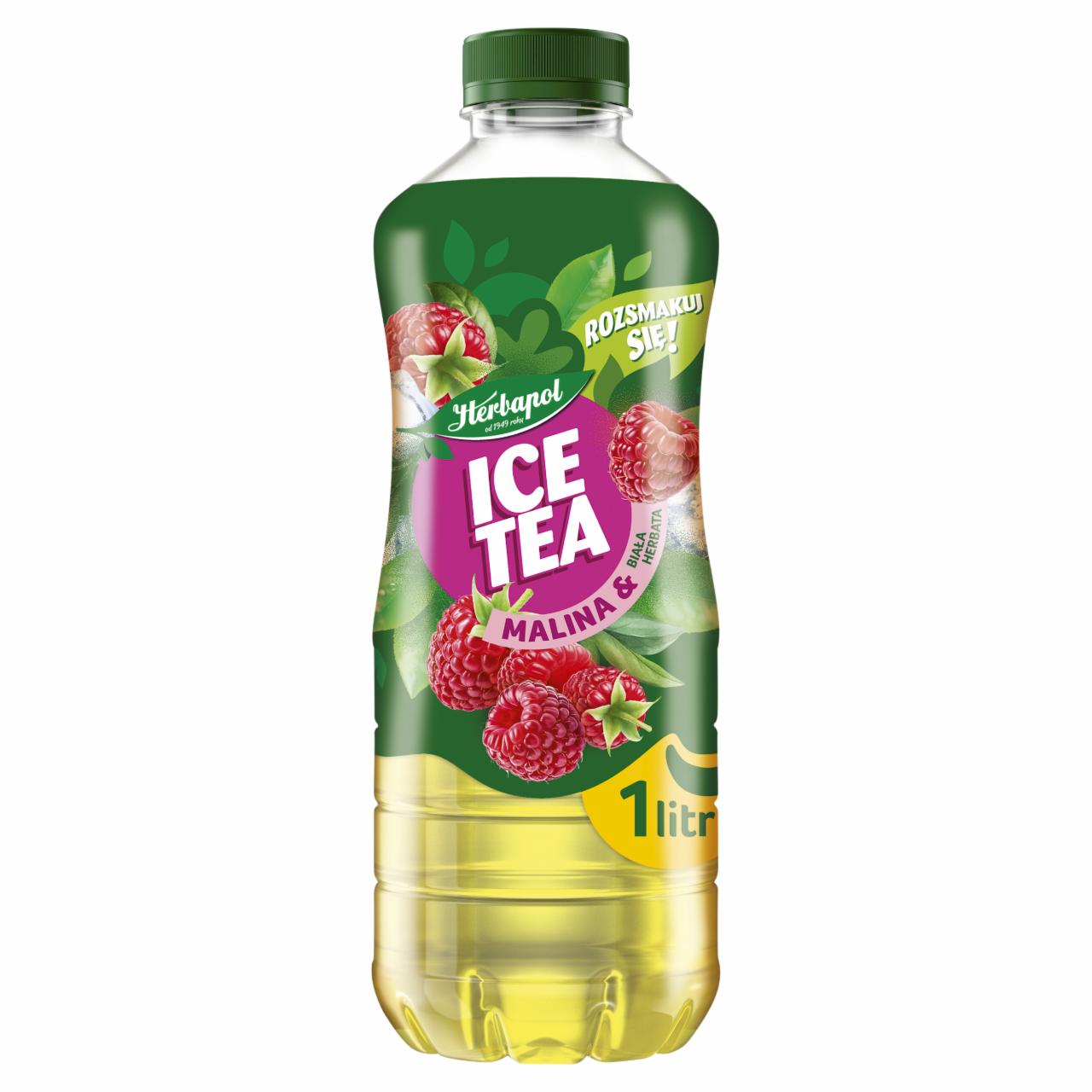 Zdjęcia - Herbapol Ice Tea Napój owocowo-herbaciany malina & biała herbata 1 l