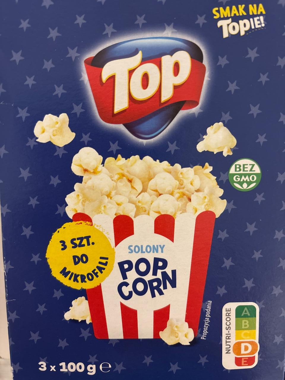 Zdjęcia - Popcorn solony Top