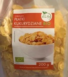 Zdjęcia - BioLife Płatki kukurydziane bio 200 g