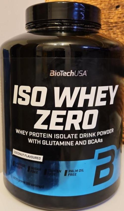 Zdjęcia - ISO whey zero coconut BioTechUSA