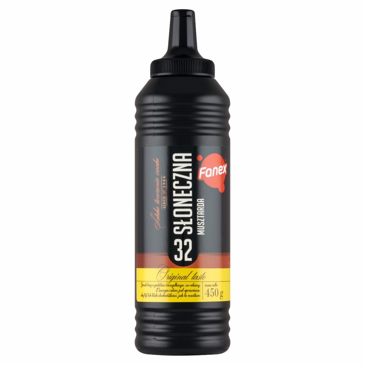 Zdjęcia - Fanex Musztarda słoneczna 450 g