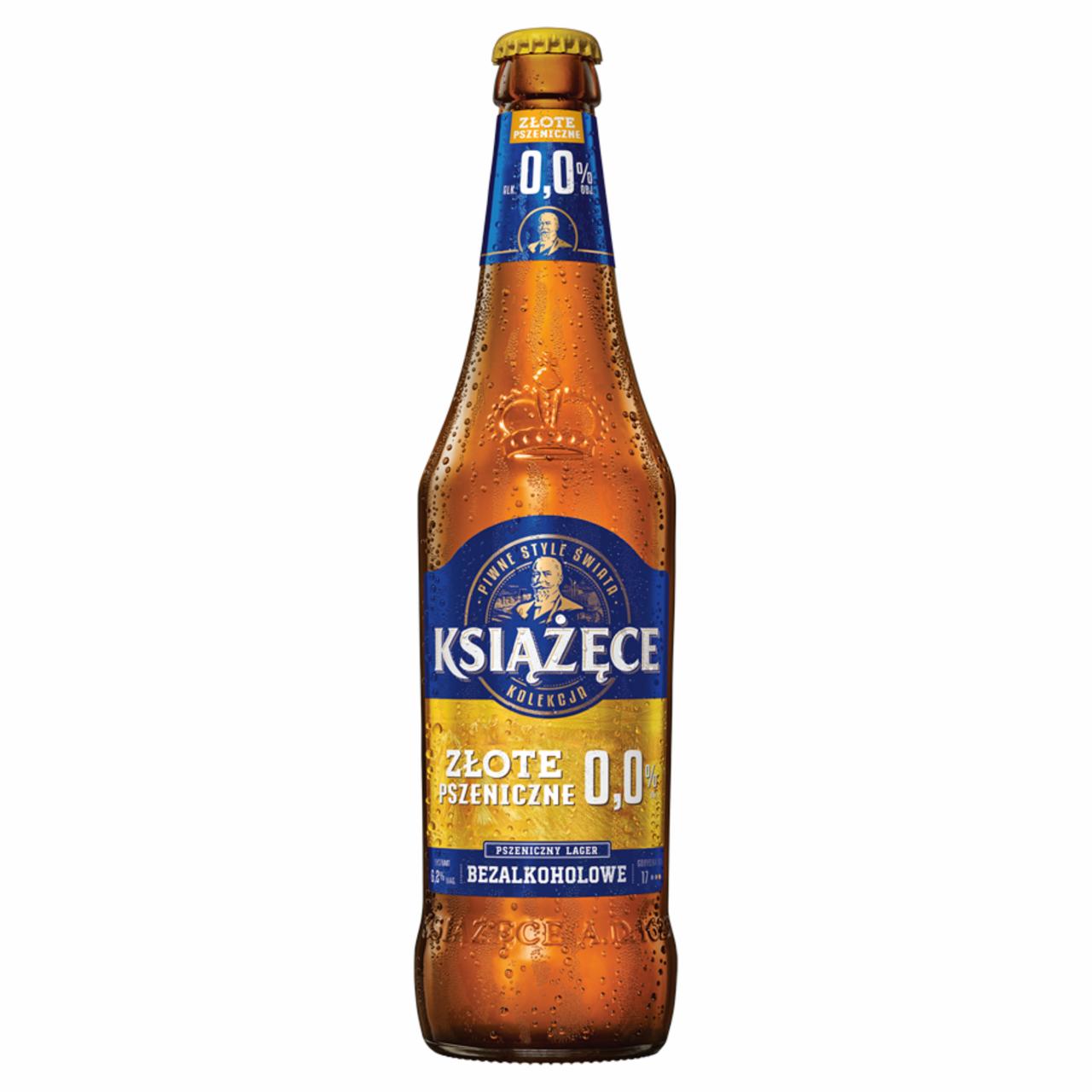 Zdjęcia - Książęce Złote Pszeniczne Piwo bezalkoholowe 500 ml