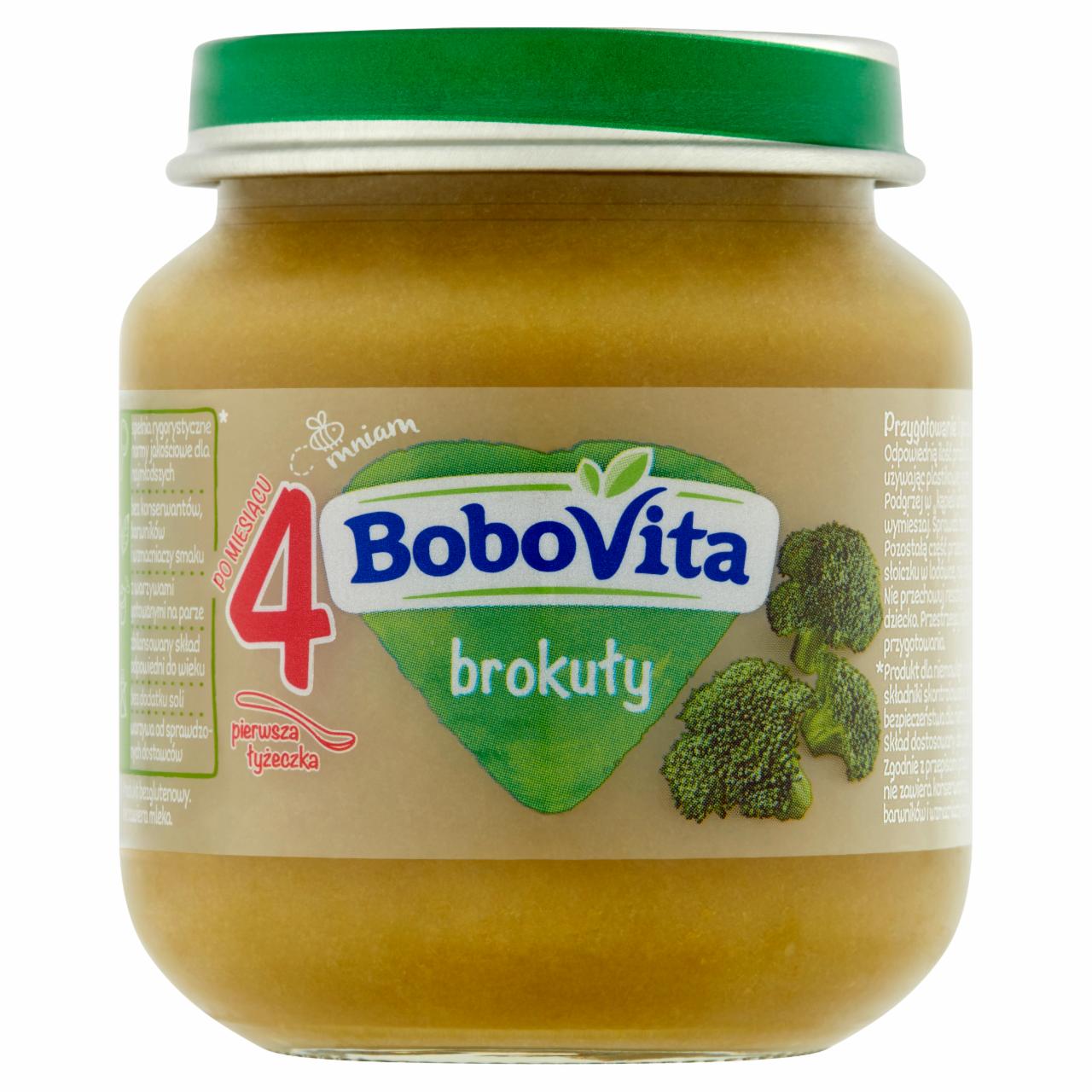 Zdjęcia - BoboVita Brokuły po 4 miesiącu 125 g