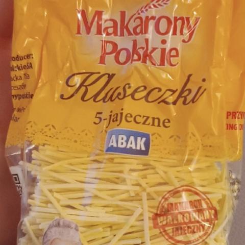 Zdjęcia - Makaron 5-jajeczny kluseczki Makarony Polskie