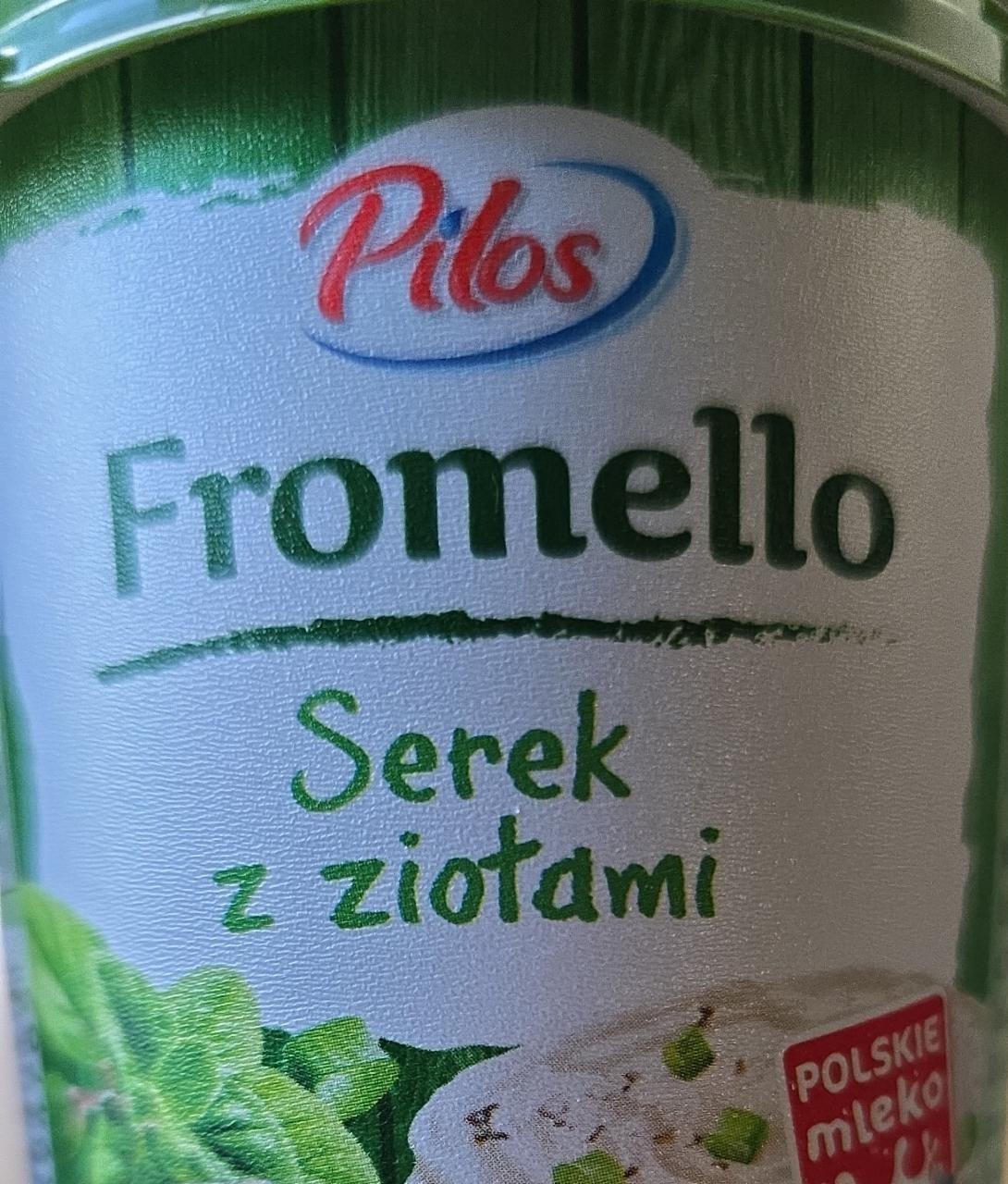 Zdjęcia - Fromello serek z ziołami Pilos