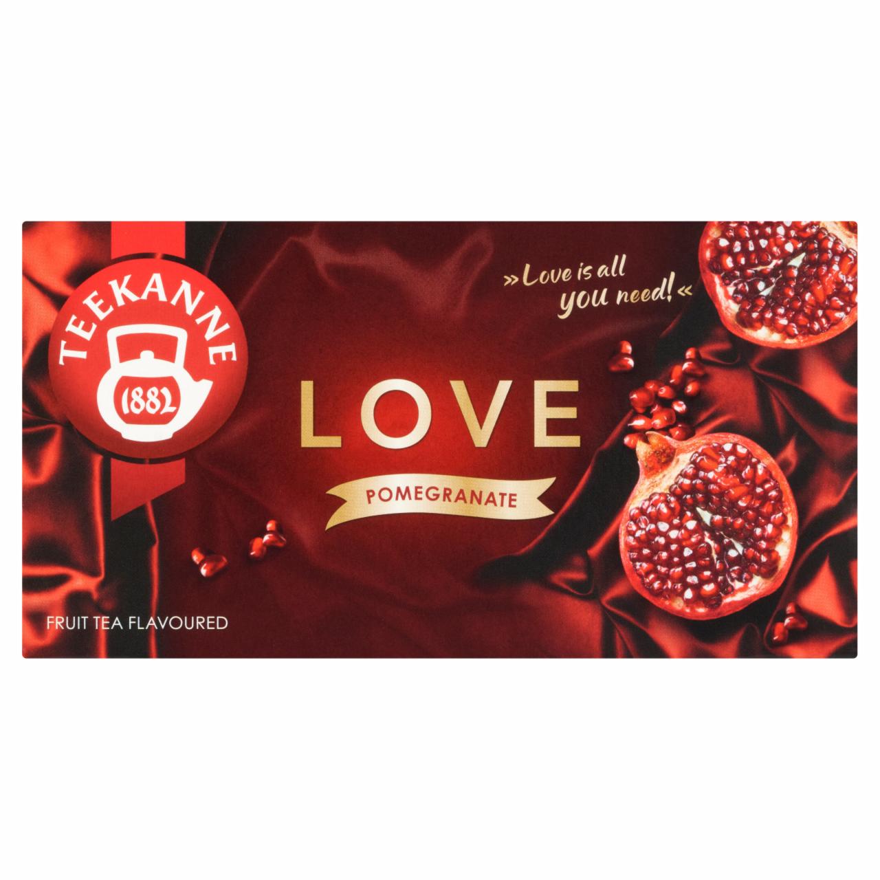 Zdjęcia - Love pomegranate mieszanka herbatek owocowych Teekanne