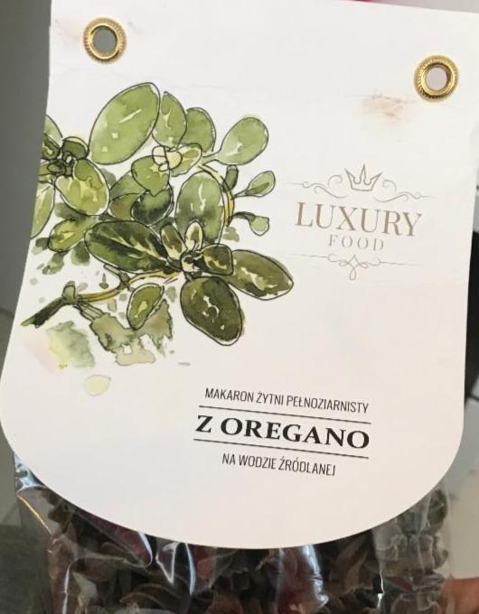 Zdjęcia - Makaron żytni pełnoziarnisty z oregano Luxury Food