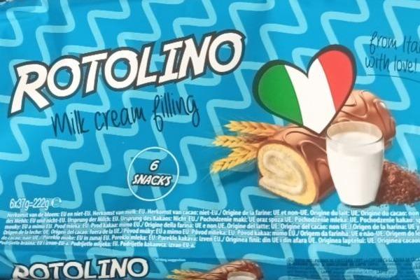Zdjęcia - Wyrób cukierniczy milk cream billing Rotolino