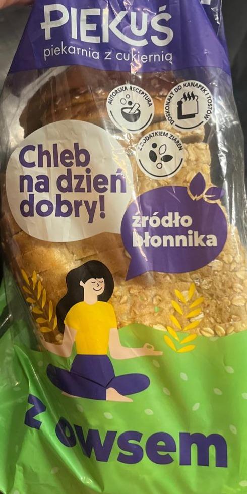 Zdjęcia - Chleb na dzień dobry z owsem Piekuś