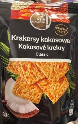 Zdjęcia - Krakersy kokosowe Asia flavours