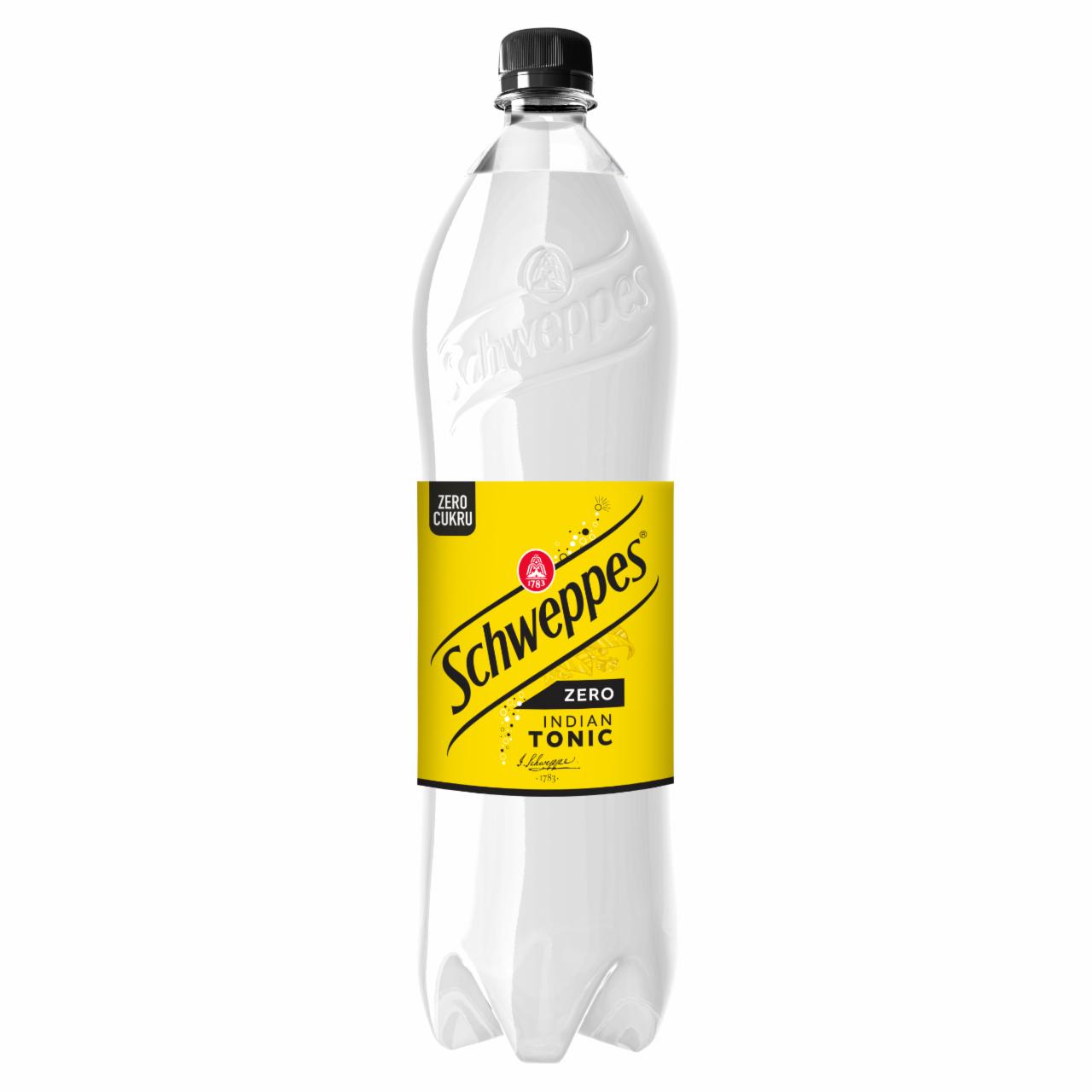 Zdjęcia - Schweppes Zero Indian Tonic Napój gazowany 1,7 l