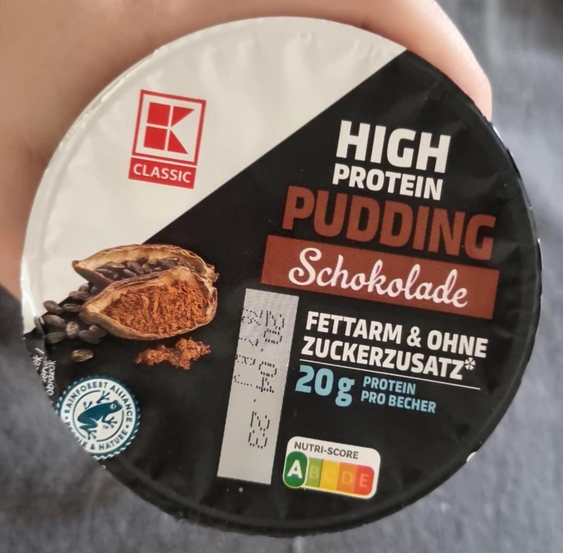 Zdjęcia - High protein pudding schokolade K-Classic