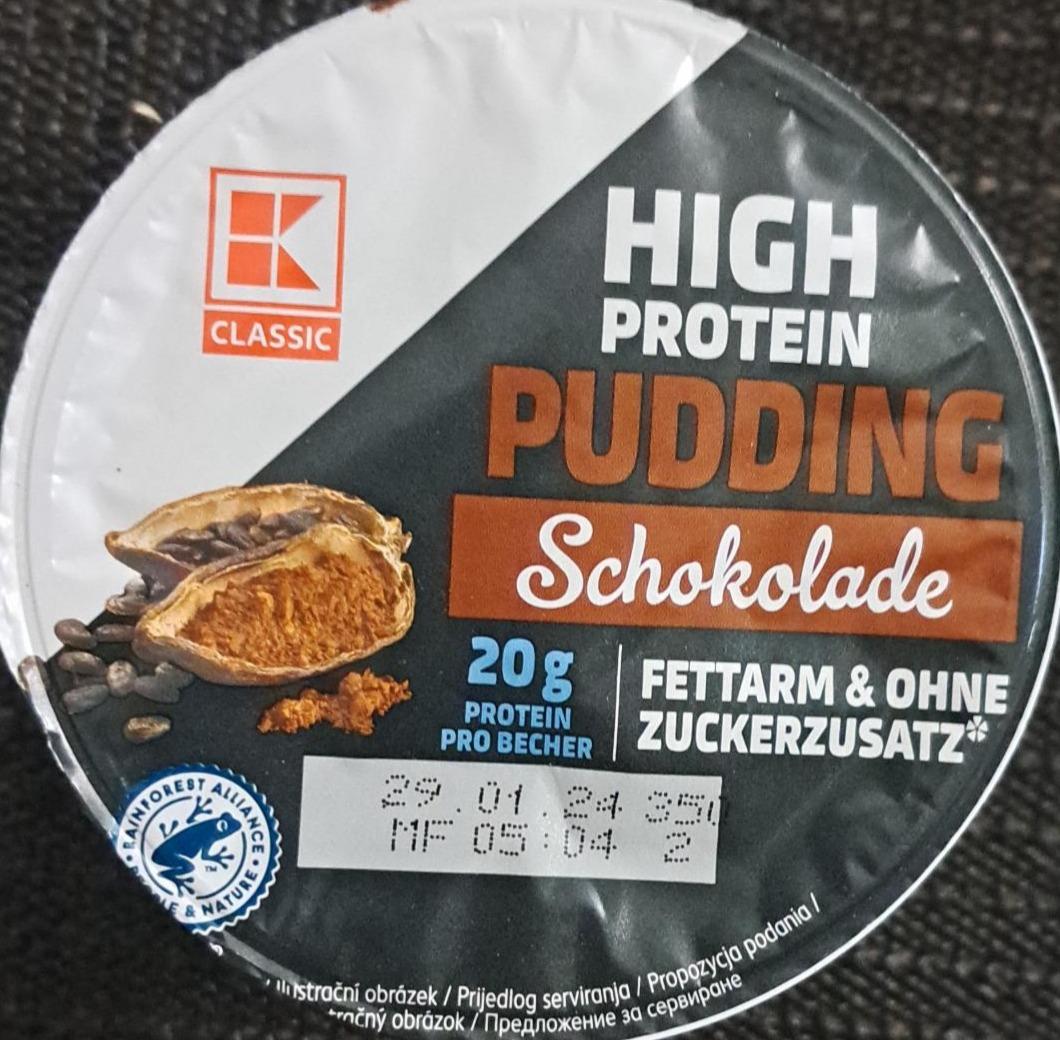 Zdjęcia - High protein pudding schokolade K-Classic
