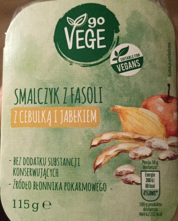Zdjęcia - Smalczyk z fasoli z cebulą i jabłkiem go Vege
