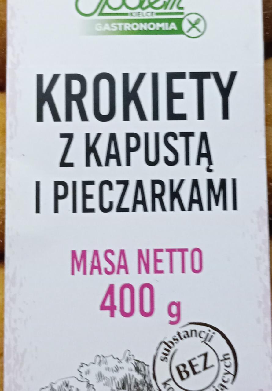 Zdjęcia - Krokiety z kapustą i pieczarkami Społem Kielce Gastromia