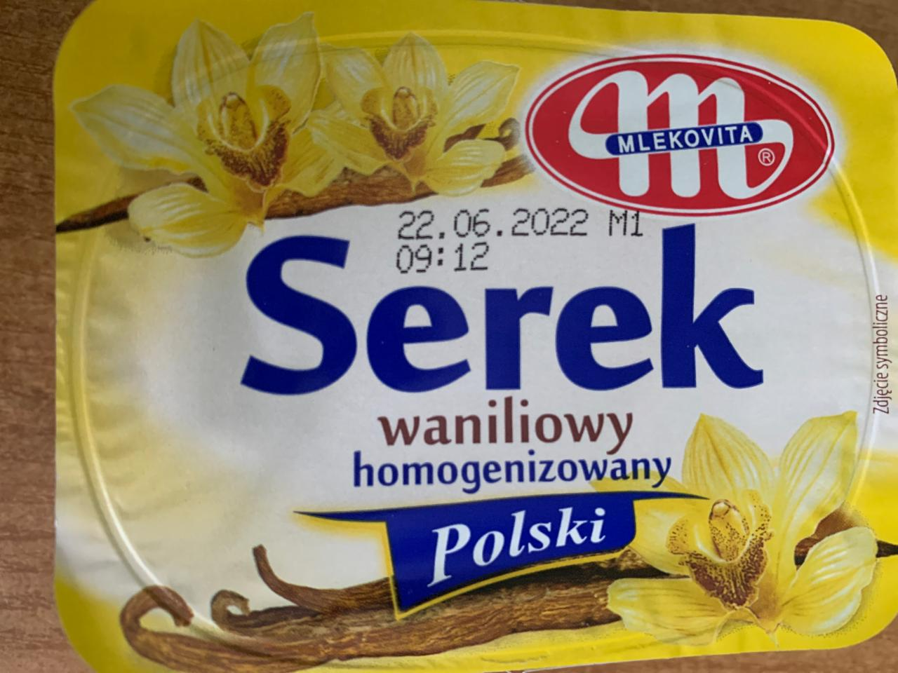 Zdjęcia - Mlekovita Serek homogenizowany Polski waniliowy 150 g