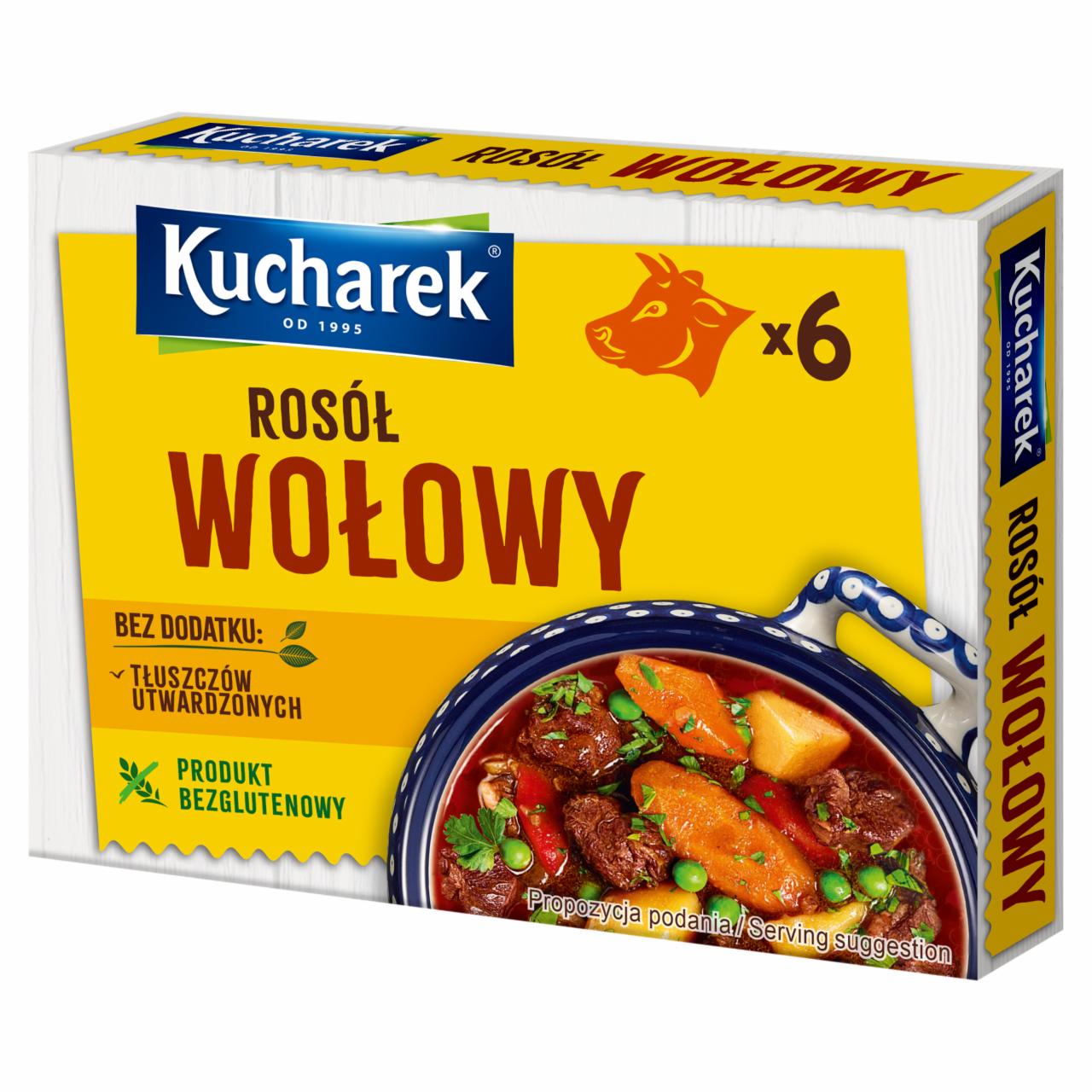 Zdjęcia - Kucharek Rosół wołowy 60 g (6 x 10 g)