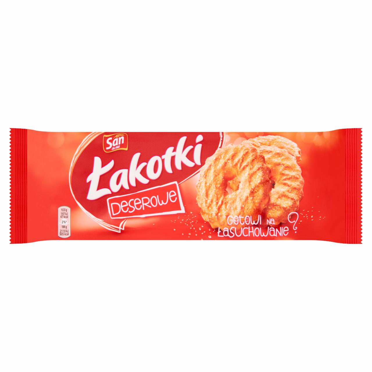 Zdjęcia - San Łakotki Deserowe Herbatniki dekorowane cukrem 168 g