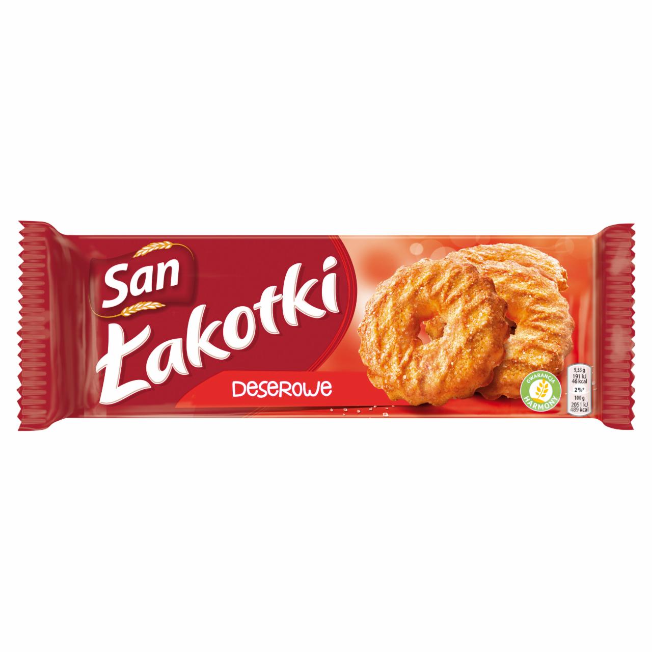 Zdjęcia - San Łakotki Deserowe Herbatniki dekorowane cukrem 168 g
