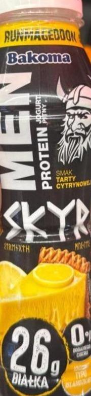 Zdjęcia - Men jogurt pitny protein smak tarty cytrynowej Bakoma