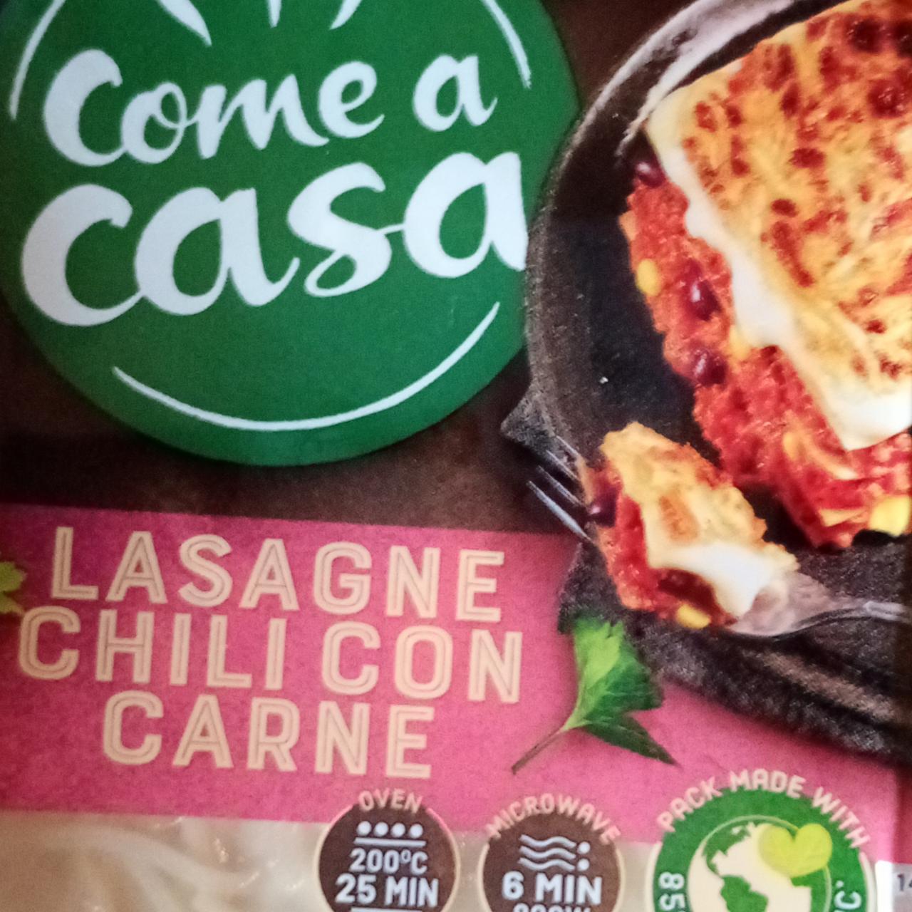 Zdjęcia - Lasagne chili con carne Come a Casa