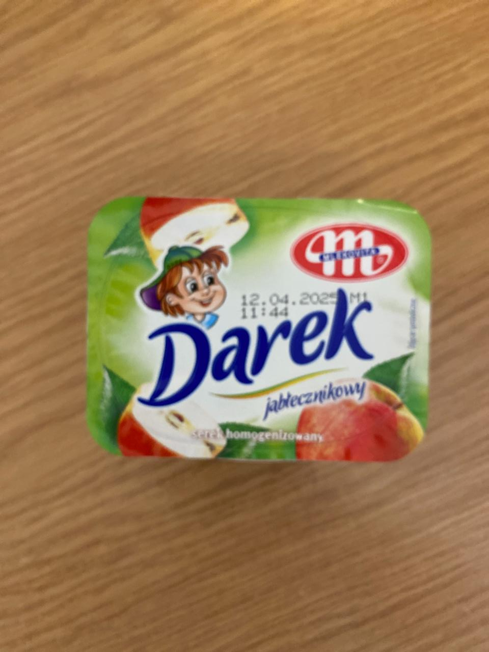 Zdjęcia - Mlekovita Darek Serek homogenizowany jabłecznikowy 150 g