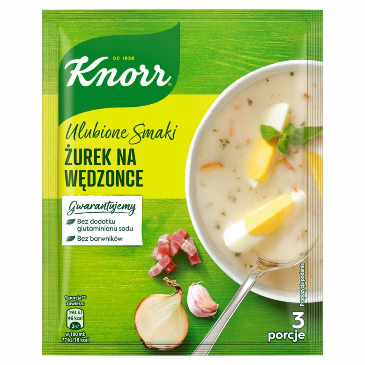 Zdjęcia - Knorr Ulubione Smaki Żurek na wędzonce 39 g