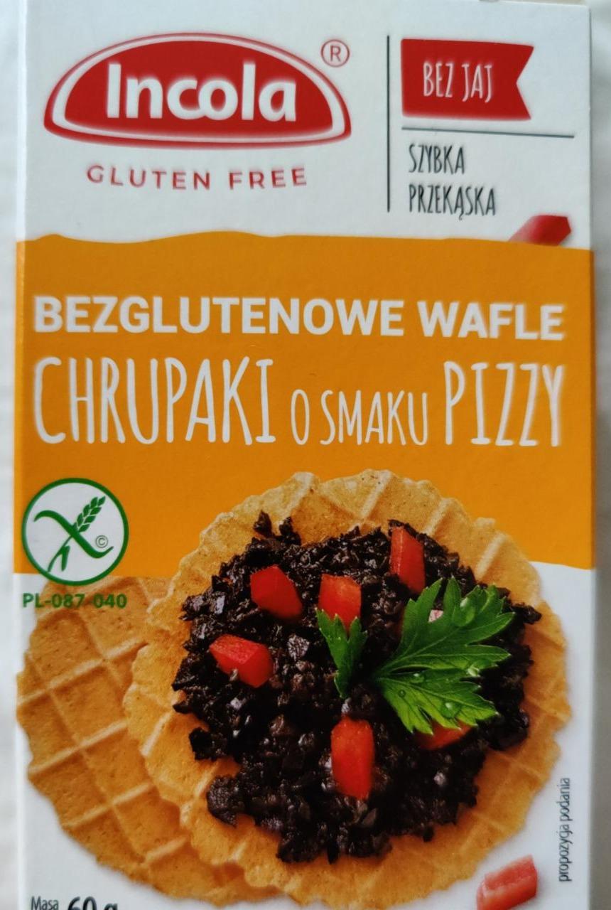 Zdjęcia - Bezglutenowe wafle chrupaki o smaku pizzy Incola
