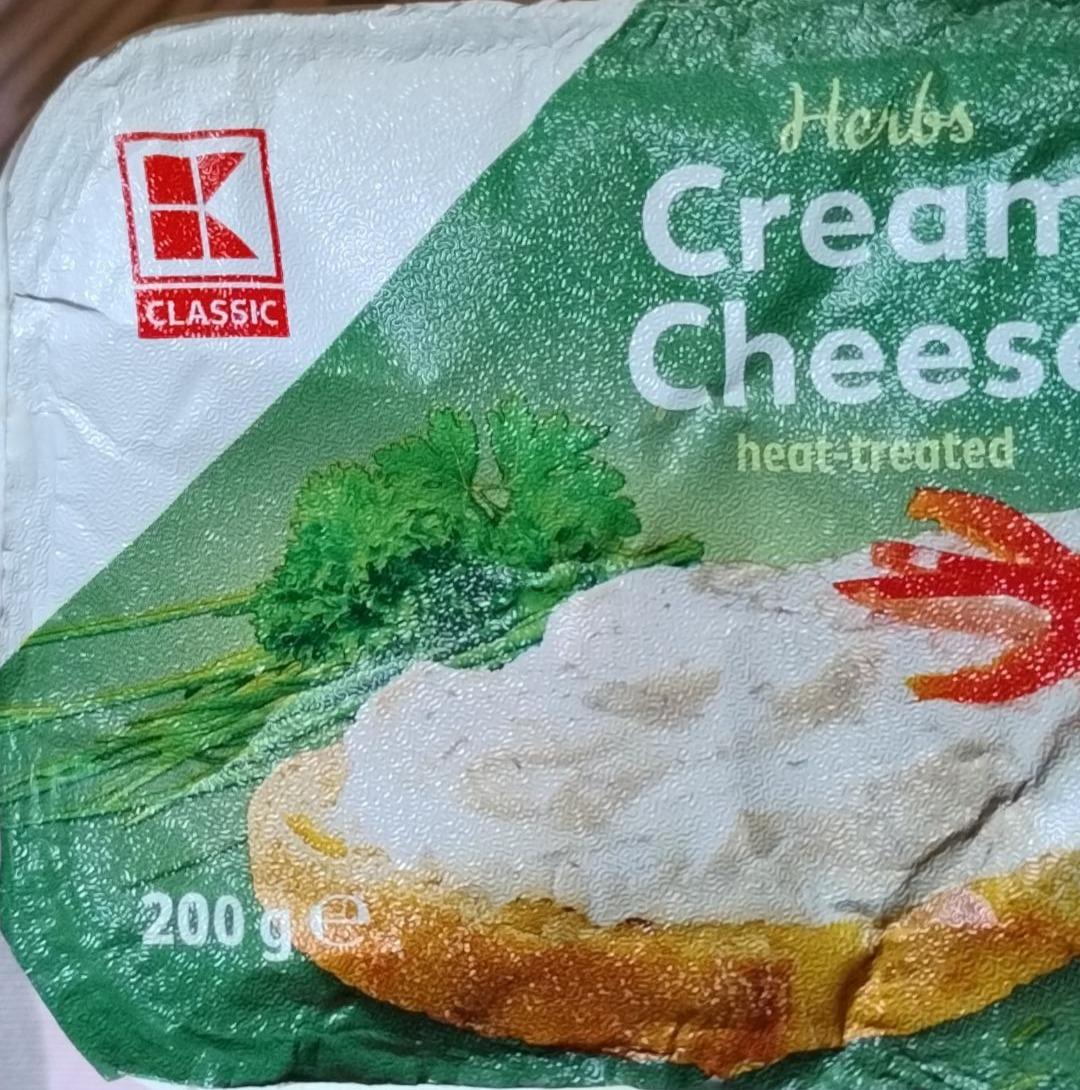 Zdjęcia - Herbs Cream Cheese heat-treated K-Classic