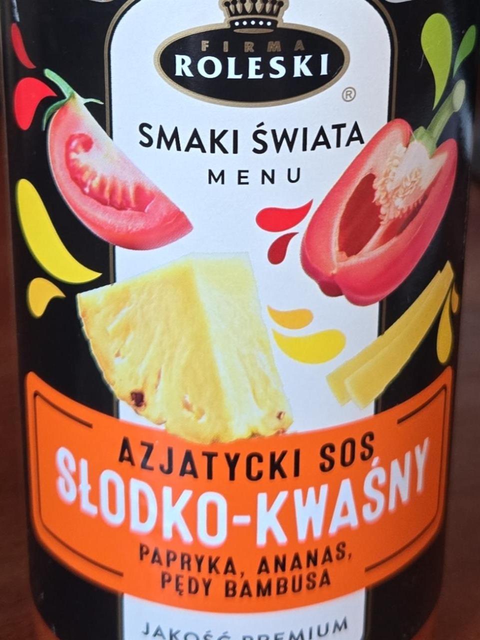 Zdjęcia - Azjatycki sos słodko kwaśny Firma Roleski