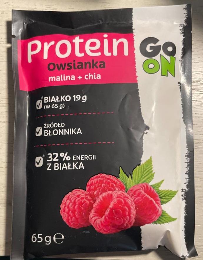 Zdjęcia - Protein owsianka malina chia Go On!