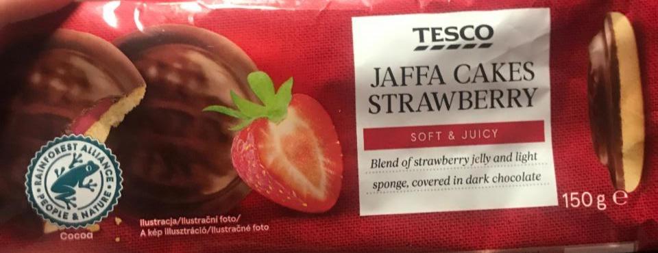 Zdjęcia - jaffa cakes raspberry Tesco