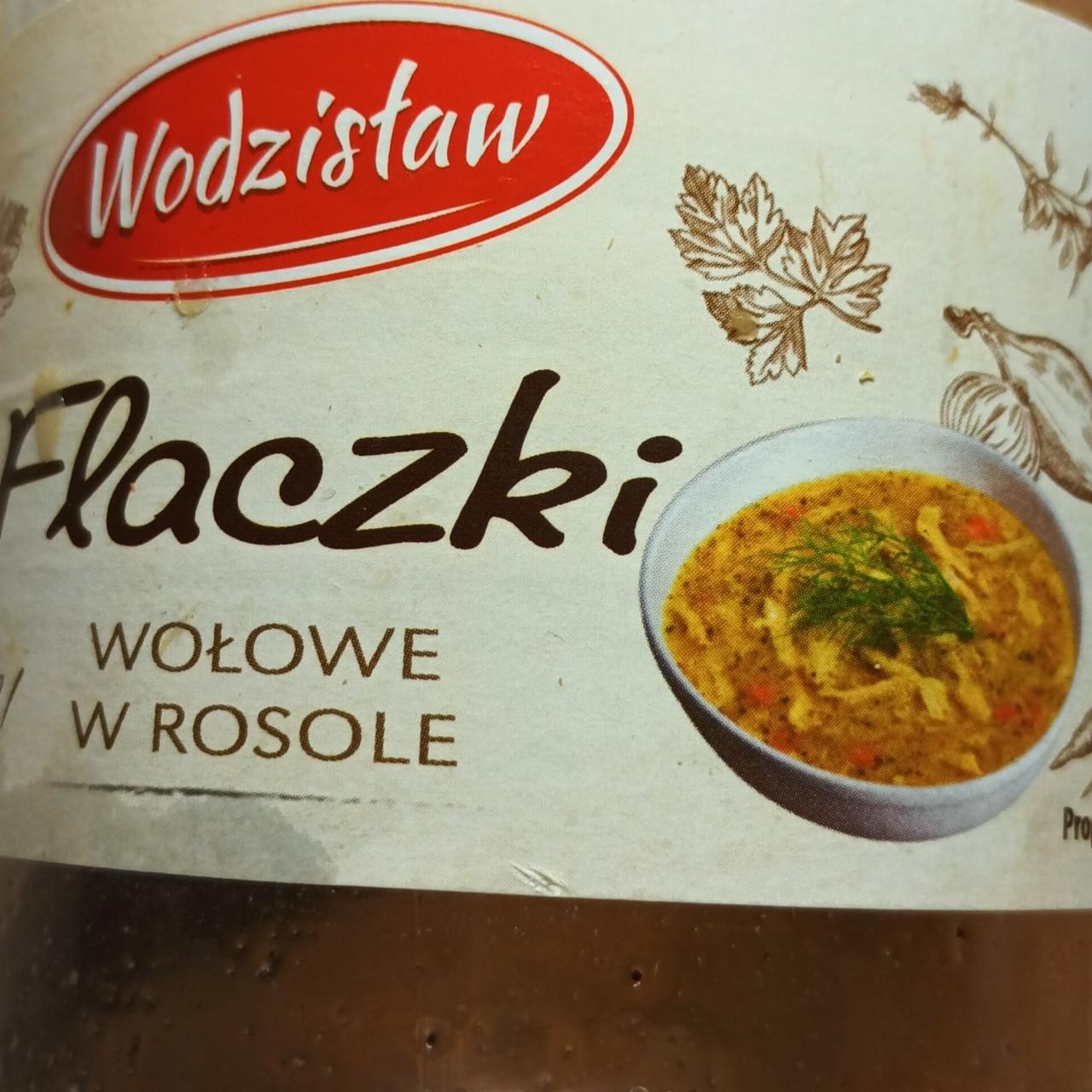 Zdjęcia - Flaczki wołowe w rosole Wodzisław