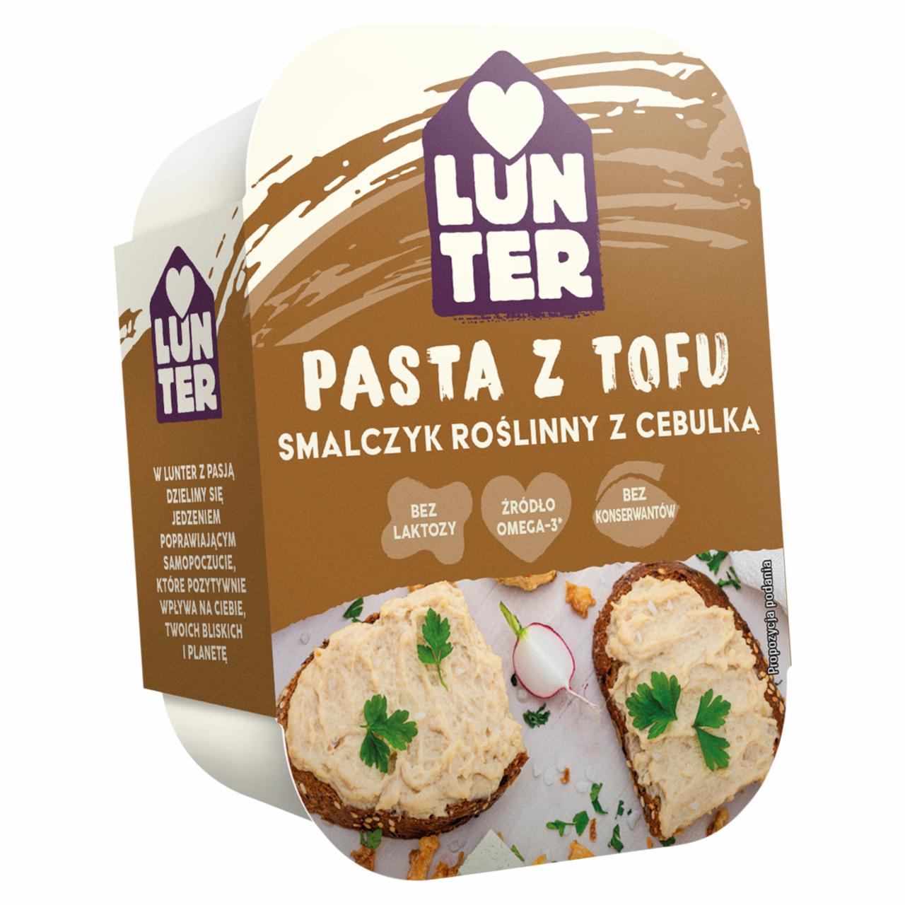 Zdjęcia - Lunter Pasta z tofu smalczyk z cebulką 75 g