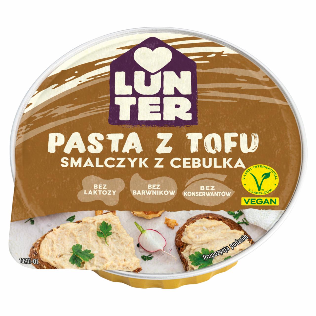 Zdjęcia - Lunter Pasta z tofu smalczyk z cebulką 75 g