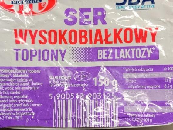 Zdjęcia - Ser wysokobiałkowy topiony Mlekovita