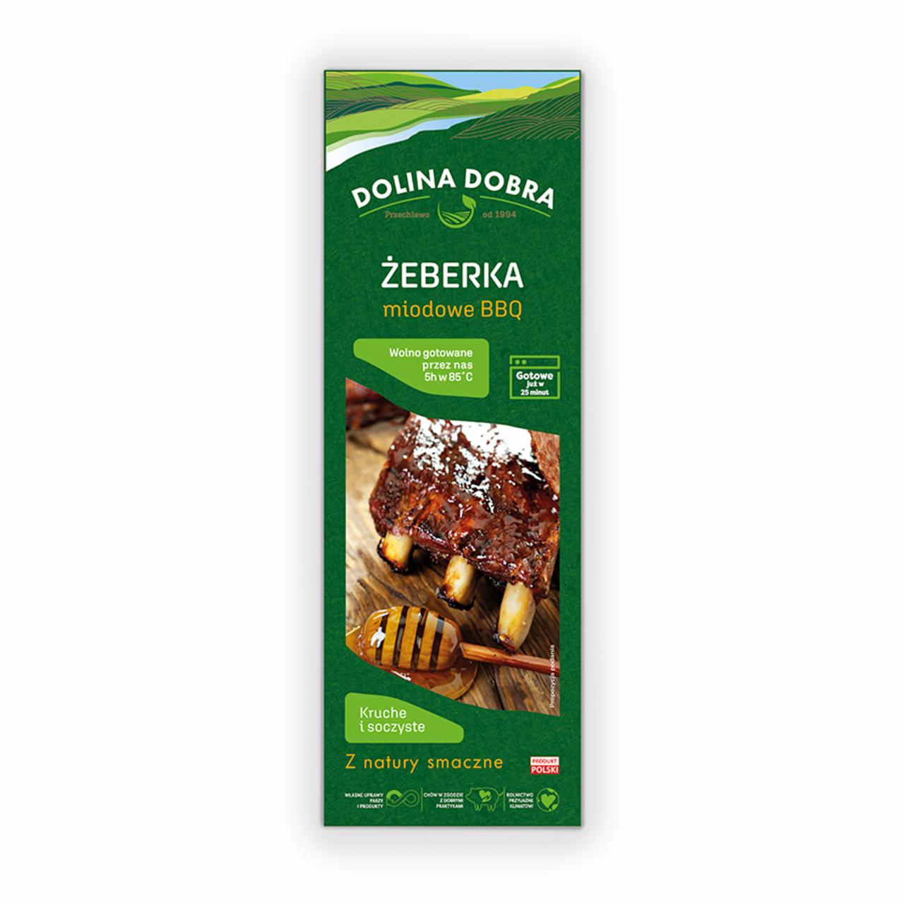 Zdjęcia - Dolina Dobra Żeberka miodowe BBQ 730 g