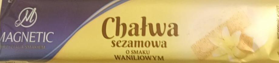 Zdjęcia - Chałwa sezamowa o smaku waniliowym Magnetic