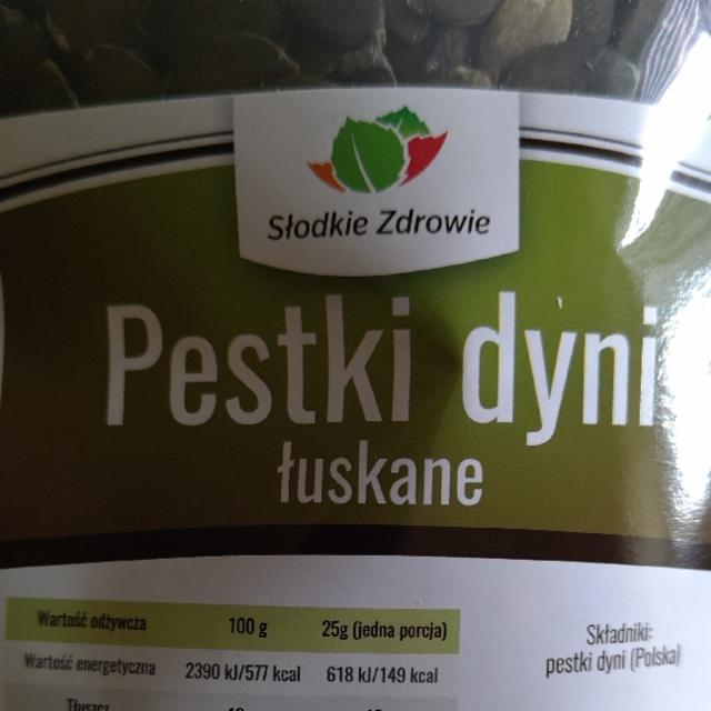 Zdjęcia - Pestki dyni łuskane Słodkie Zdrowie