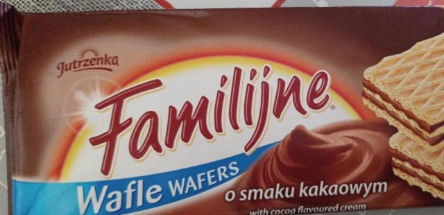 Zdjęcia - Familijne wafle o smaku kakaowym Jutrzenka