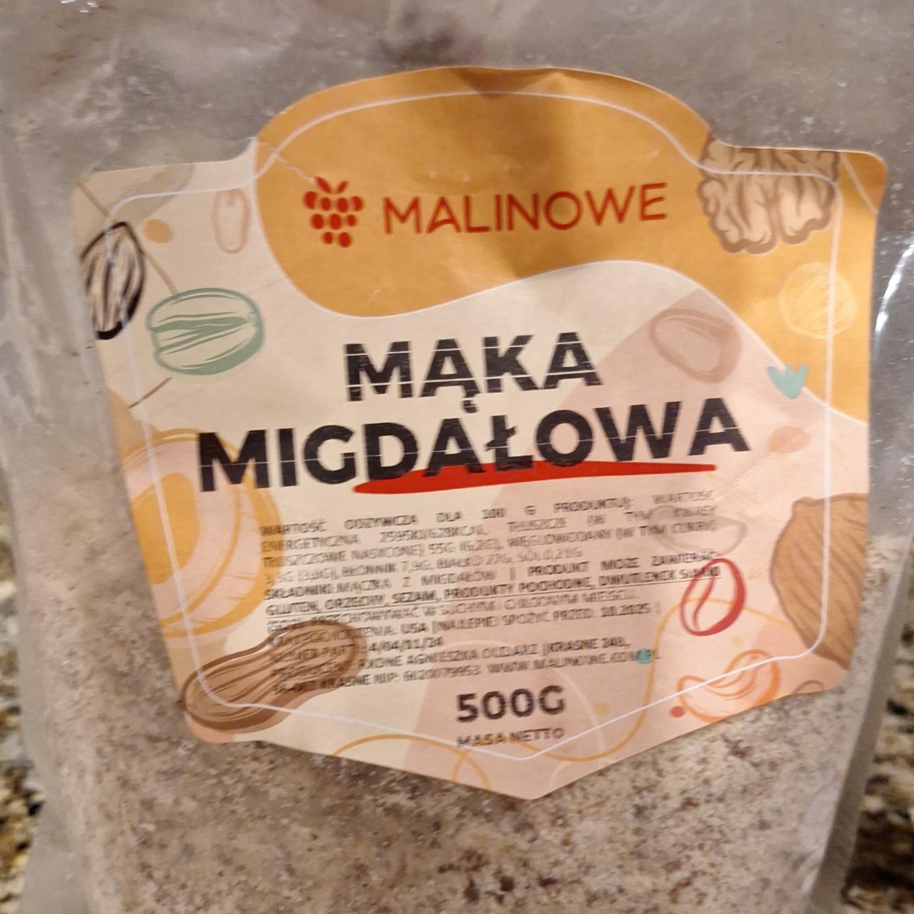 Zdjęcia - Mąka migdałowa Malinowe