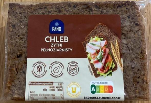 Zdjęcia - Chleb żytni pełnoziarnisty Pano