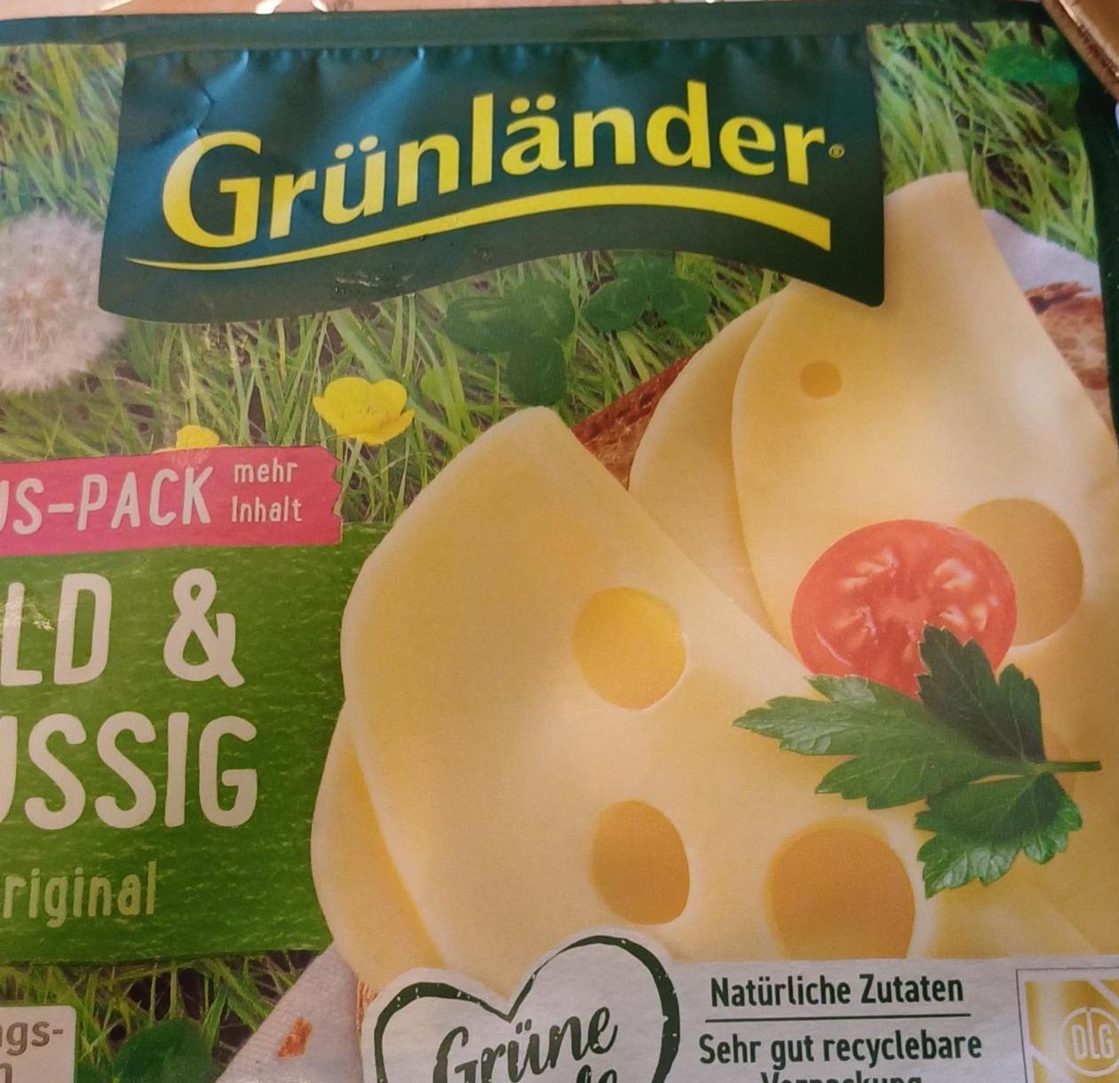 Zdjęcia - Ser Mild & nussig Grünländer