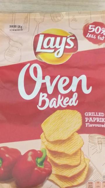 Zdjęcia - Oven baked grilled paprika flavoured Lay's