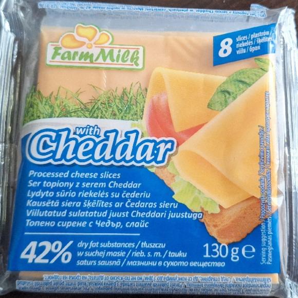 Zdjęcia - Ser topiony z serem cheddar Farm Milk