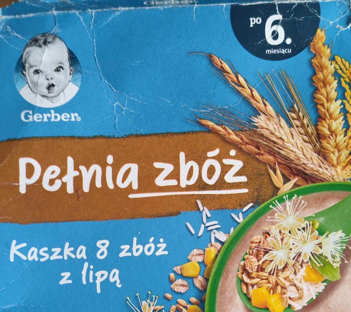 Zdjęcia - Pełnia zbóż kaszka 8 zbóż z lipą Gerber