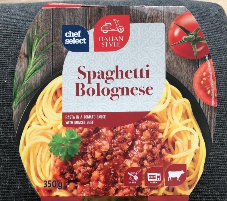 Zdjęcia - Spaghetti Bolognese italian style Chef select