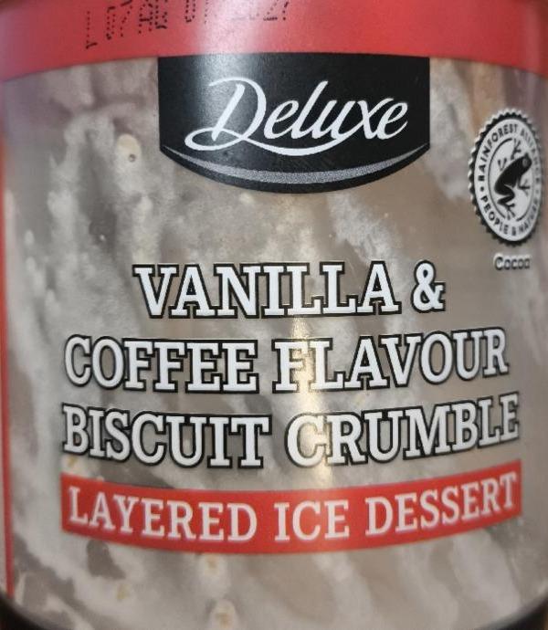 Zdjęcia - Coffee flavour biscuit crumble layered ice dessert Deluxe