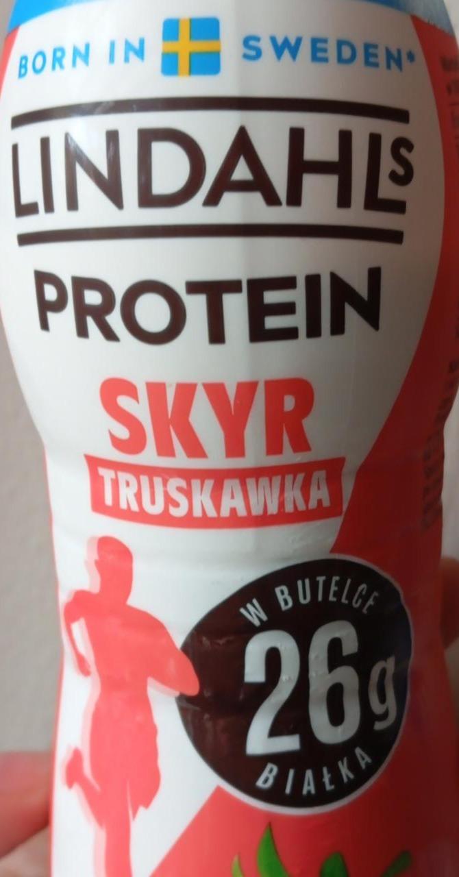 Zdjęcia - Protein skyr truskawka Lindahls