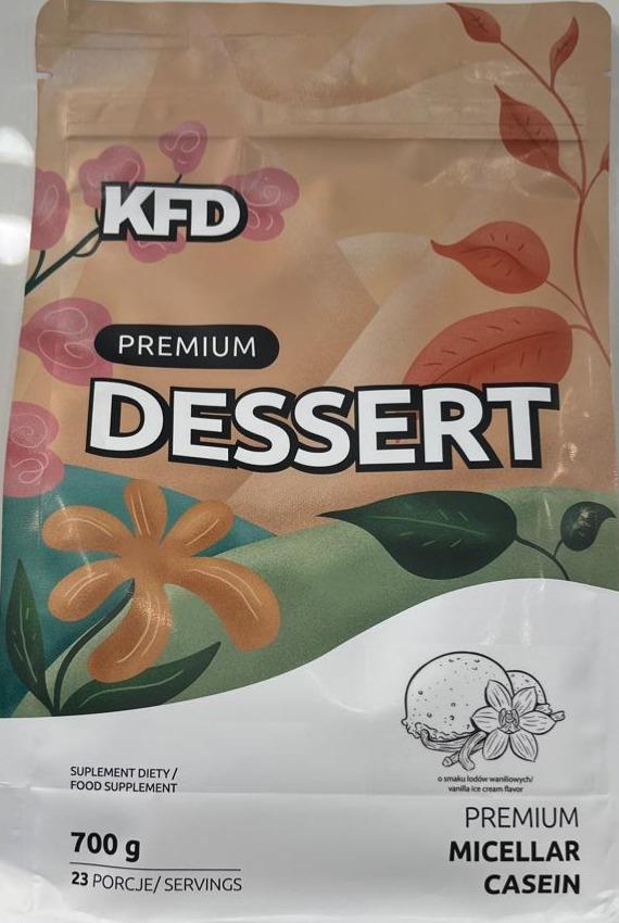 Zdjęcia - Premium dessert o smaku lodów waniliowych KFD